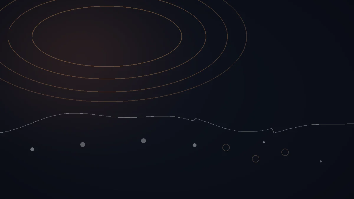 One Submit avis — illustration abstraite : arcs cuivrés, réseau de points et trajectoire de diffusion.
