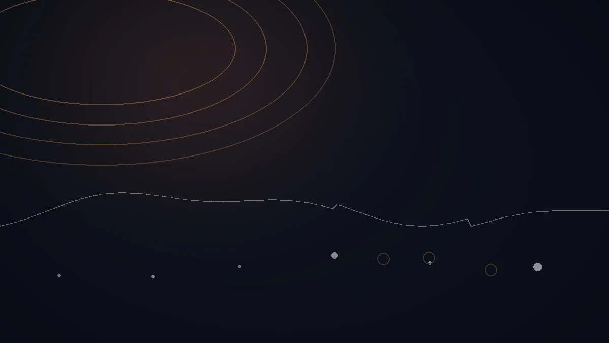 PlaylistSupply avis — illustration abstraite : arcs cuivrés, réseau de points et trajectoire de diffusion.